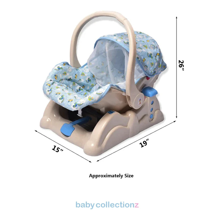 Premium Baby Carry Cot With Net