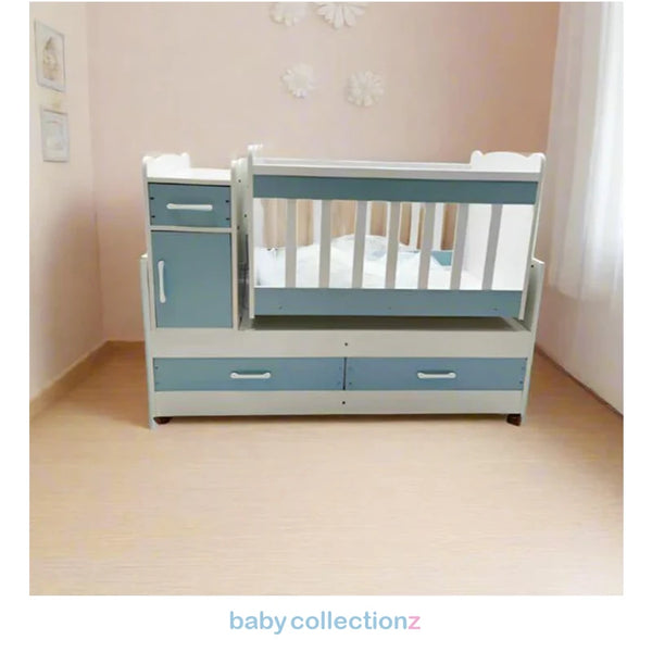 Junior Baby Cot With Storage Spaces