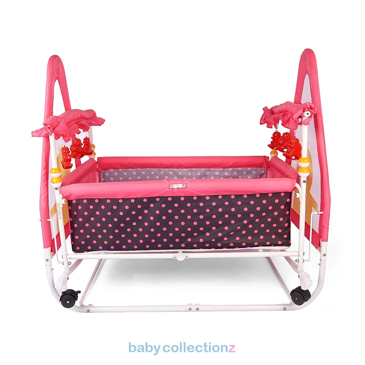 Baby Cradle With Hanging Bar Toys