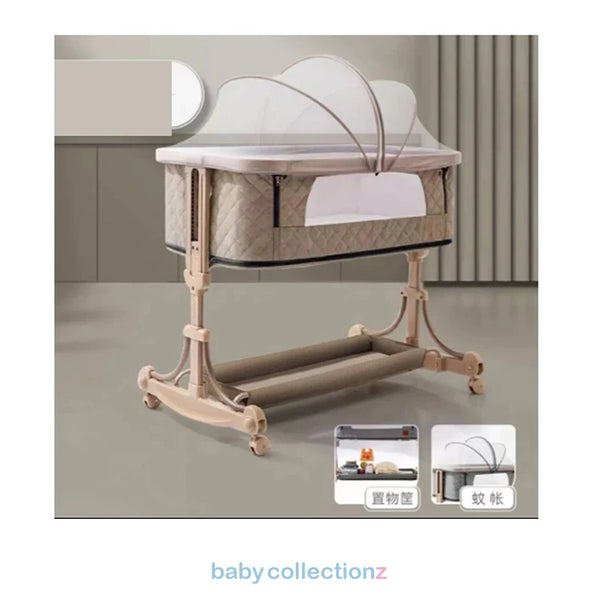 Premium Baby Cradle With Fully Covered Net