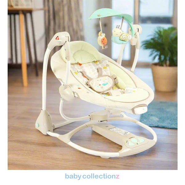 Baby Electric Swing With Hanging Toys