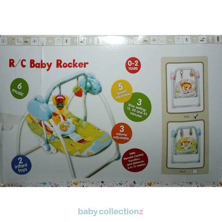 R/C Baby Electric Swing - Remote Control Range 6 - 15 meter