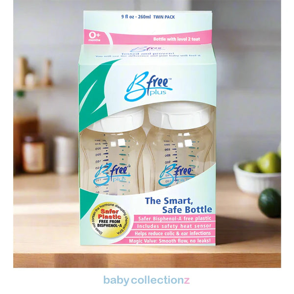 Baby Feeding Bottle - Bfree Twin Pack