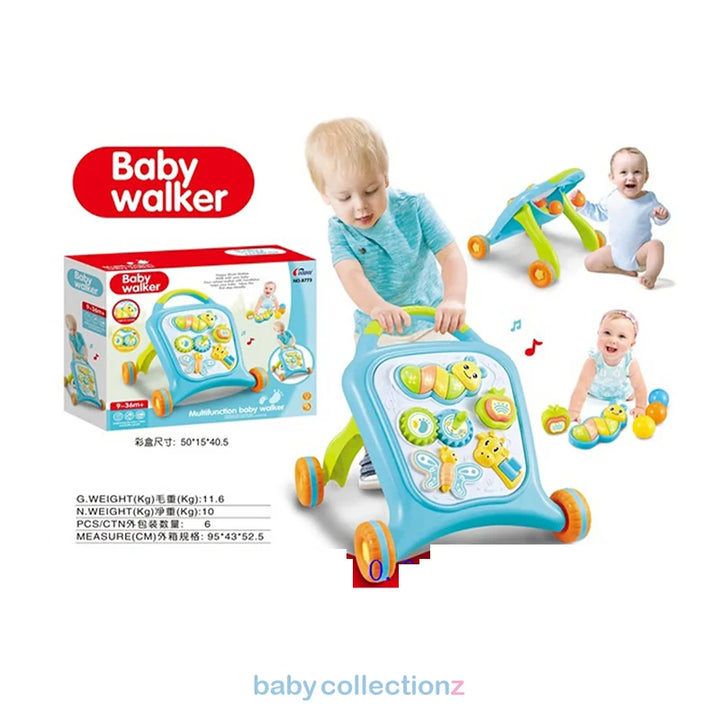 Multicolor Baby Walker Trainer