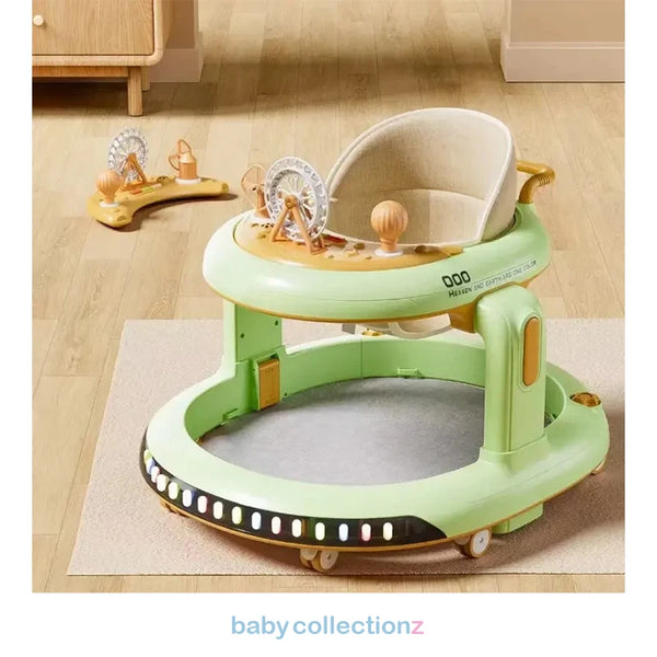 Space Ship Style Baby Walker With Comfy Seat