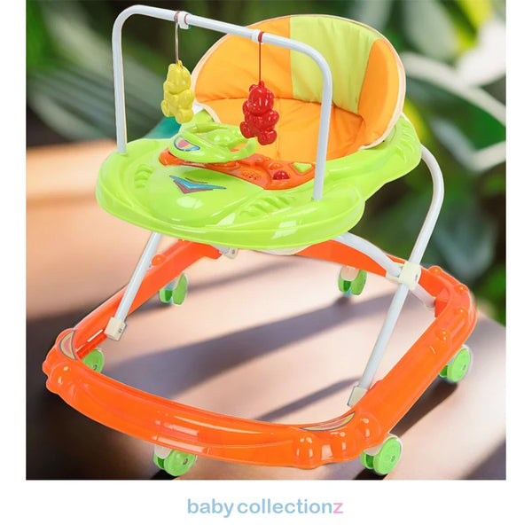 Car Style Baby Walker With Hanging Bears