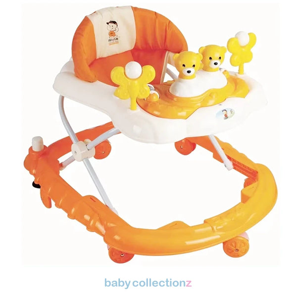 Baby Walker With Twin Bears