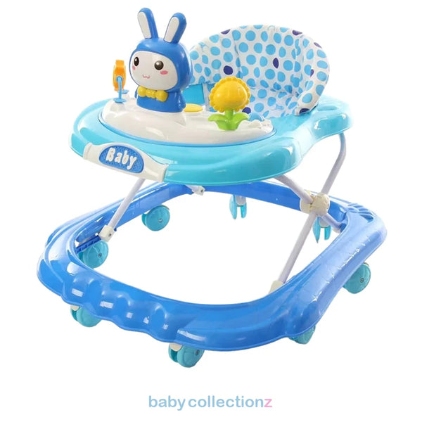 Baby Walker In Blue With Robot