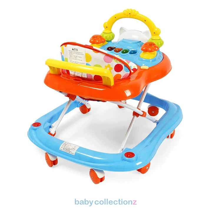 Baby Walker With Cat & Fun Buttons