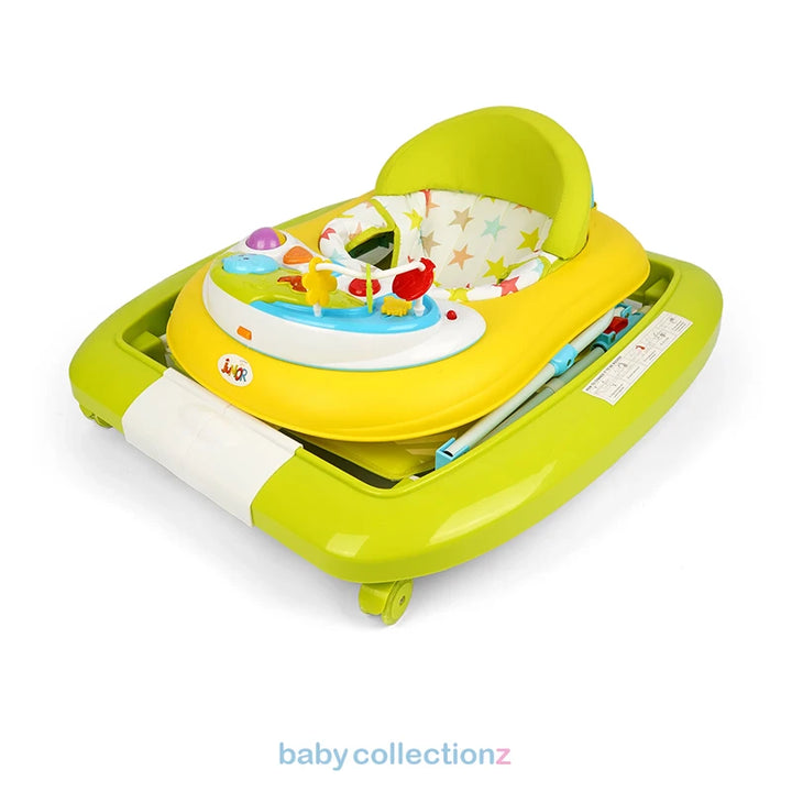 Foldable Yellow 2 In 1 Baby Walker
