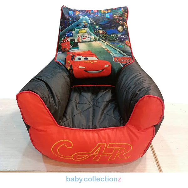 Cars Comfy Modern and Stylish Bean Bag Chair for Kids