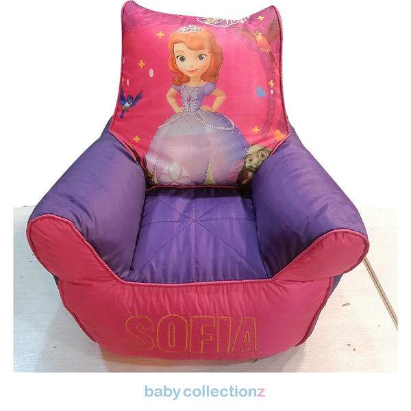 Cinderella Comfy Modern and Stylish Bean Bag Chair for Kids