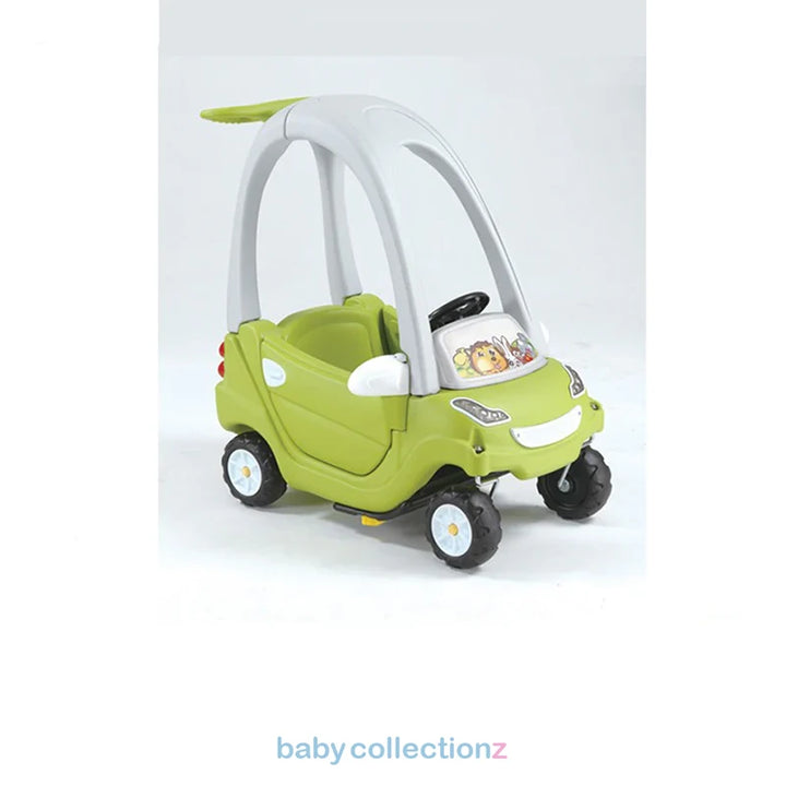 Coupe Car For Kids In Green