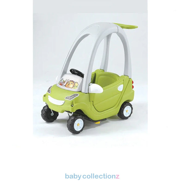 Coupe Car For Kids In Green