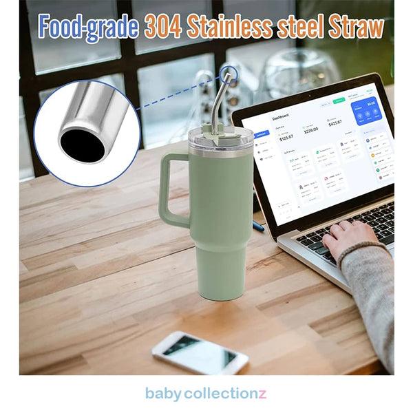 Cup with stainless steel straw (Copy)