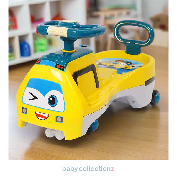 Kids Auto Car With Eye Blinking Cartoon