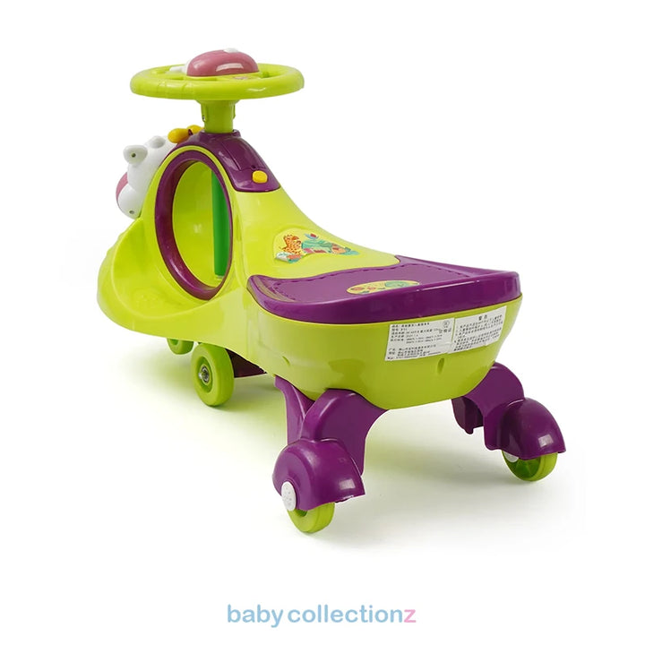 Auto Car For Kids With Cow Face