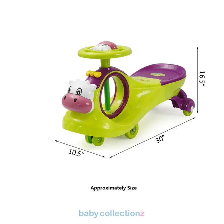 Auto Car For Kids With Cow Face