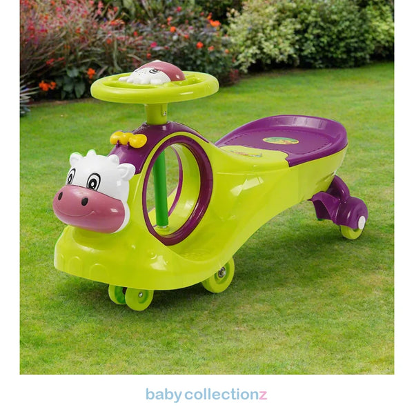 Auto Car For Kids With Cow Face