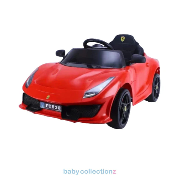 Ferrari Kids Battery Car In Red