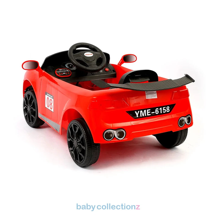 Stylish Kids Battery Car In Red