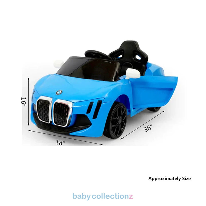 Kids Battery Car In Blue