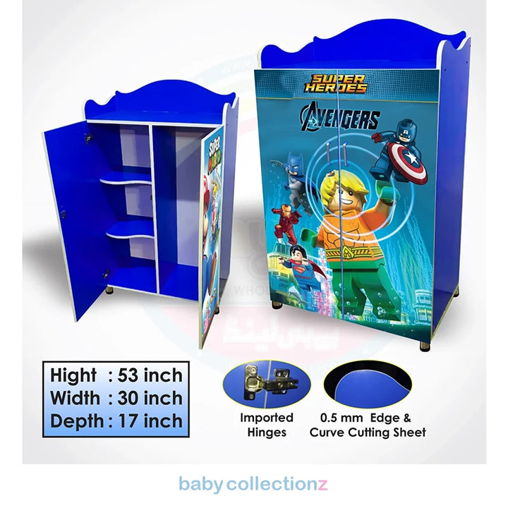 Junior Kids Wardrobe With Avenger Characters