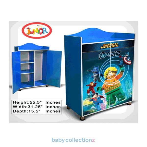 Junior Kids Wardrobe With Avenger Characters