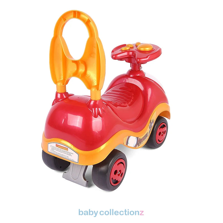 Kids Avengers Style Push Car