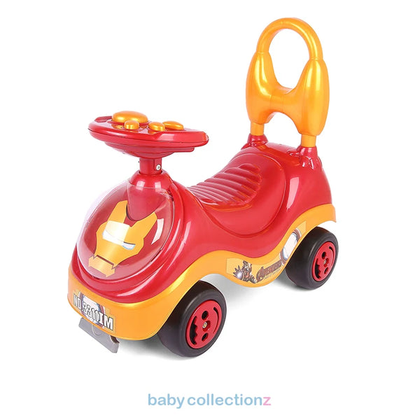 Kids Avengers Style Push Car