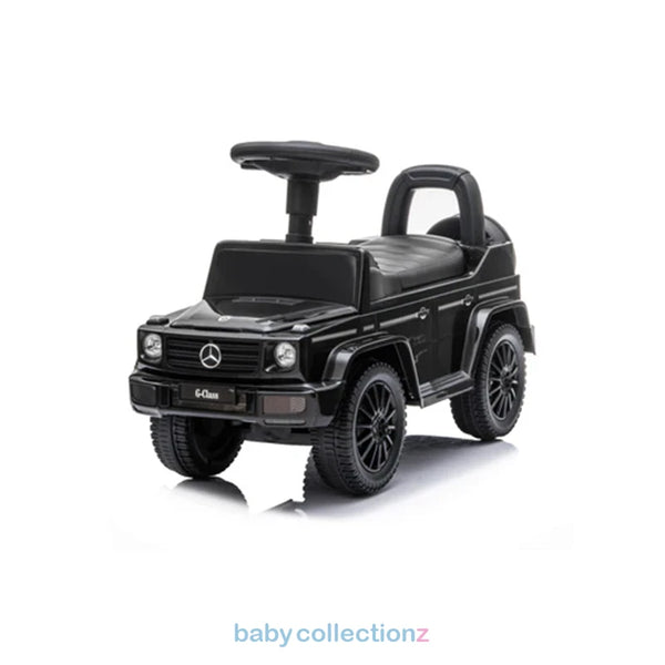 Kids Push Car In Black