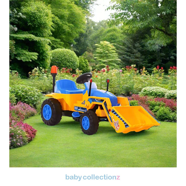 Kids Pedal Construction Tractor