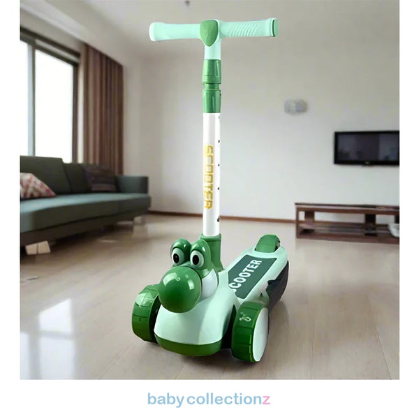 Stylish Scooty For Kids With Character Face
