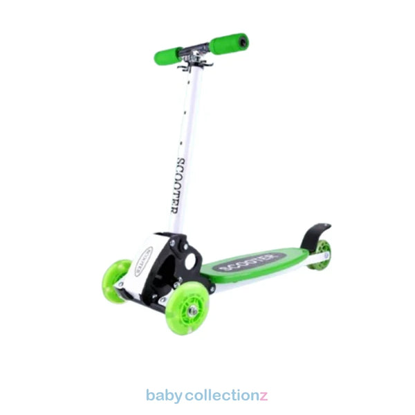 Stylish Scooty For Kids In White