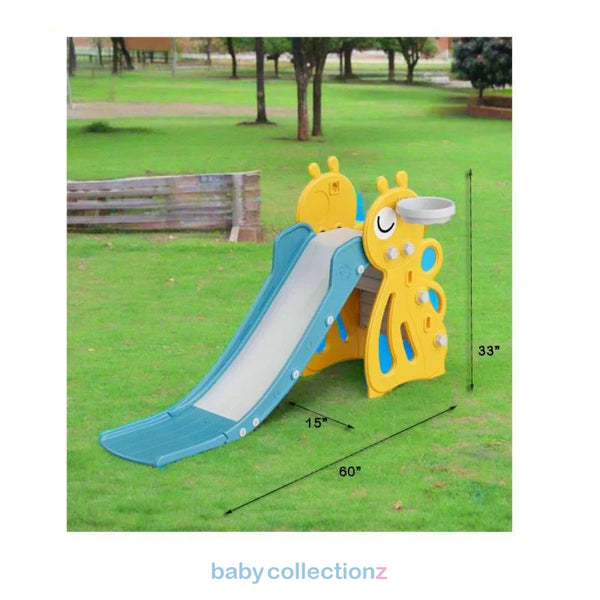 Kids Mini Slide L-60" W-15" H-33"