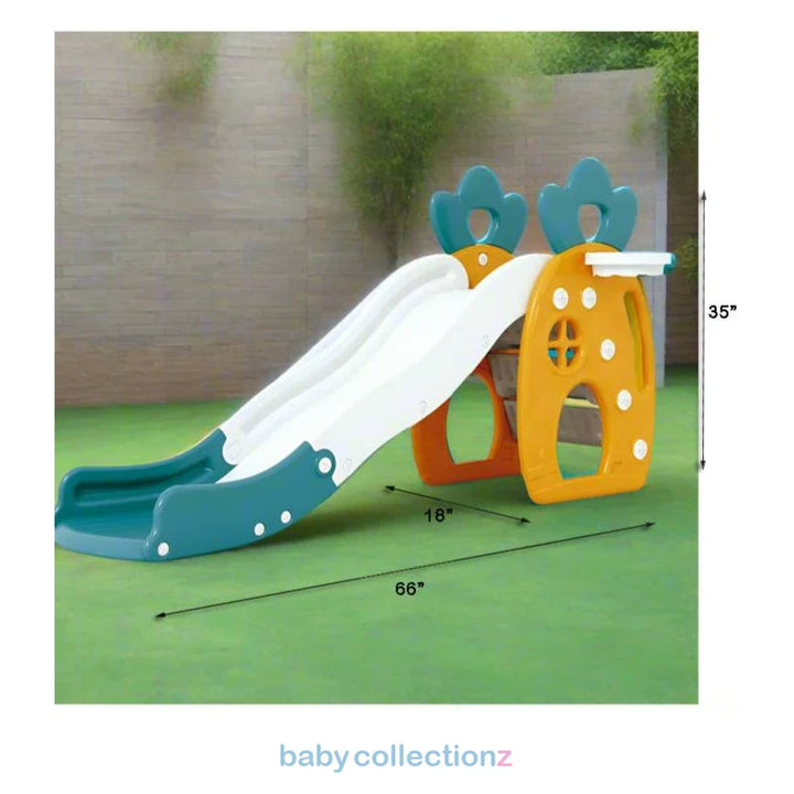 Kids Mini Slide L-66" W-18" H-35"