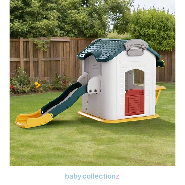 Kids Slide & Playhouse