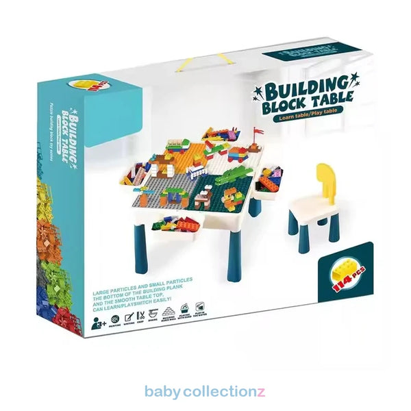 Building Block Table For Kids