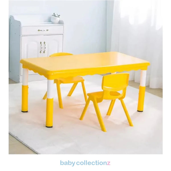 Study Table For Kids In Yellow