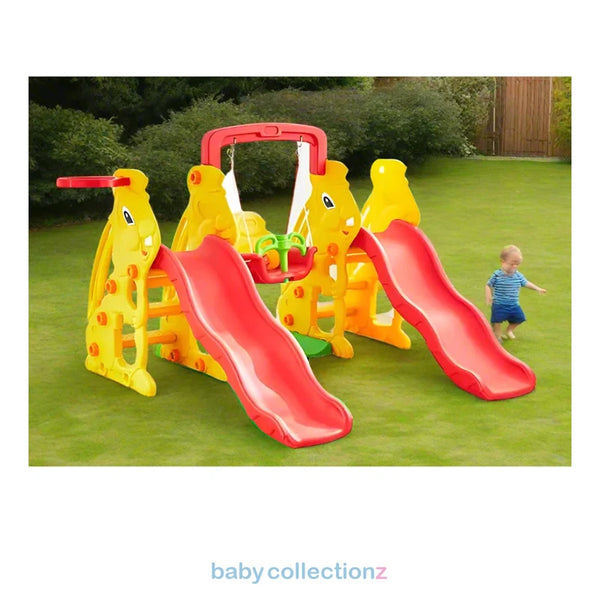 Twin Kids Slide & Swing
