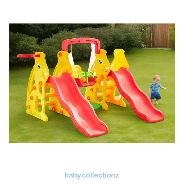 Twin Kids Slide & Swing