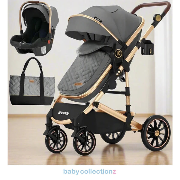 Luxury Baby Stroller With Matching Bag & Carry Cot  