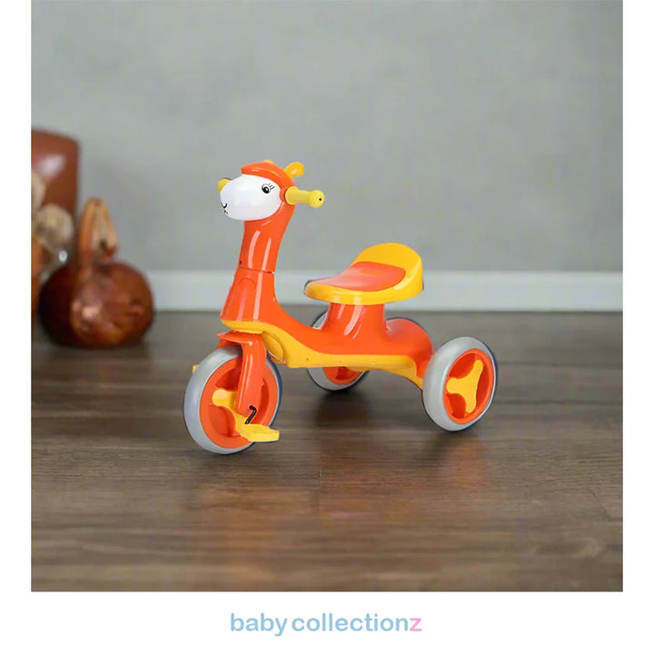 Stylish Tricycle For Kids In Giraffe Style