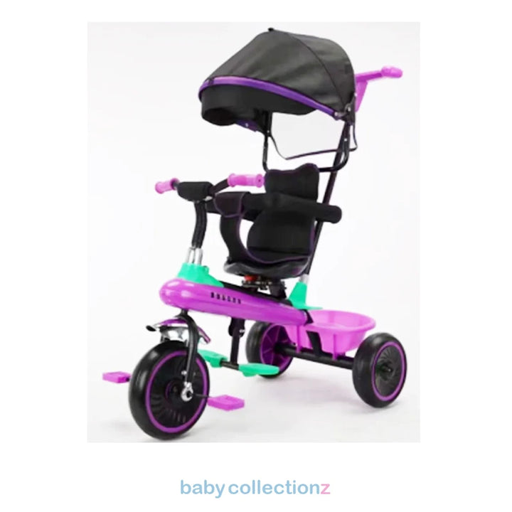 Stylish Tricycle With Shade & Handler