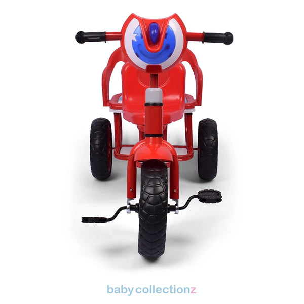 Kids Tricycle In Red With Extra Seat