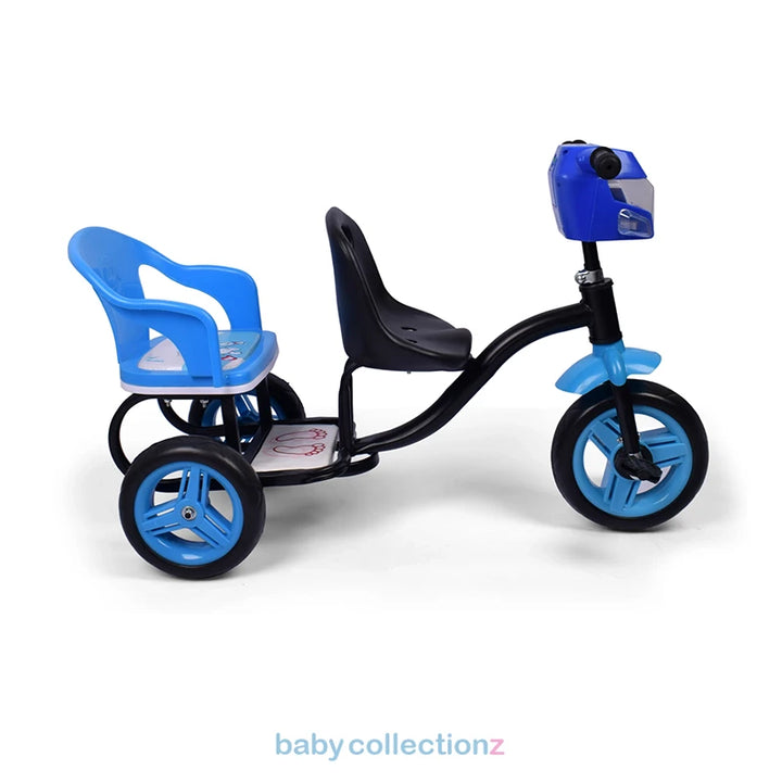 Kids Tricycle In Blue With Transformer Face