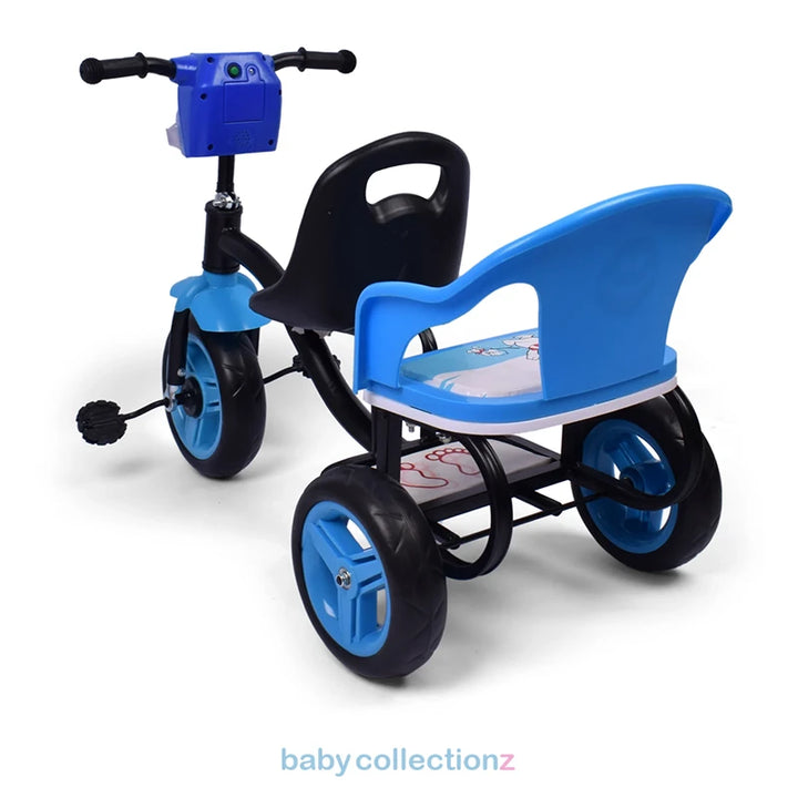 Kids Tricycle In Blue With Transformer Face