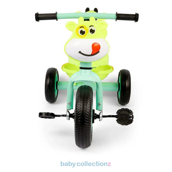Kids Tricycle In Yellow With Storage