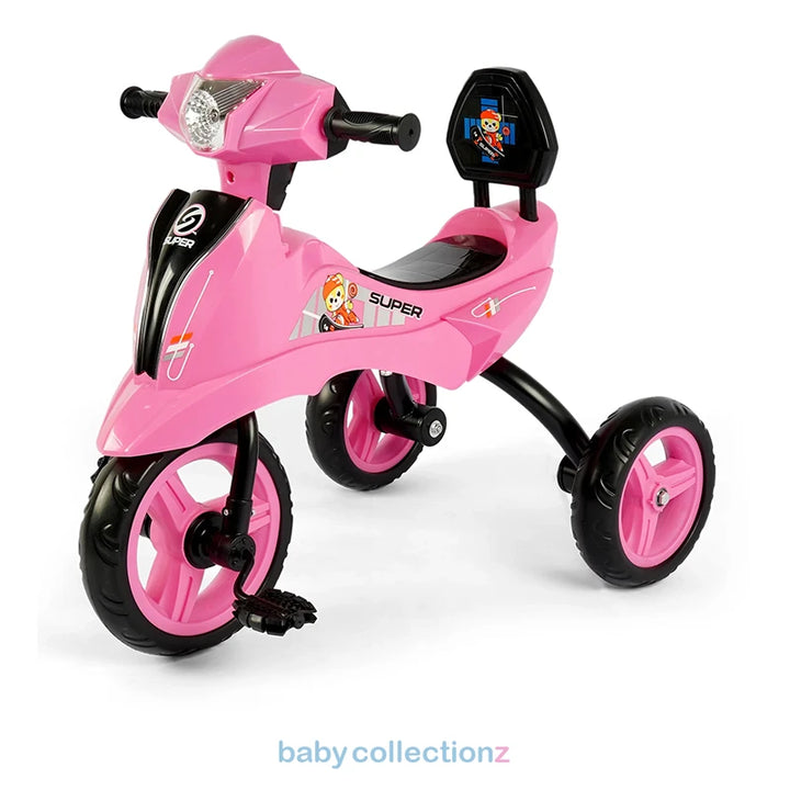 Stylish Tricycle For Kids In Pink