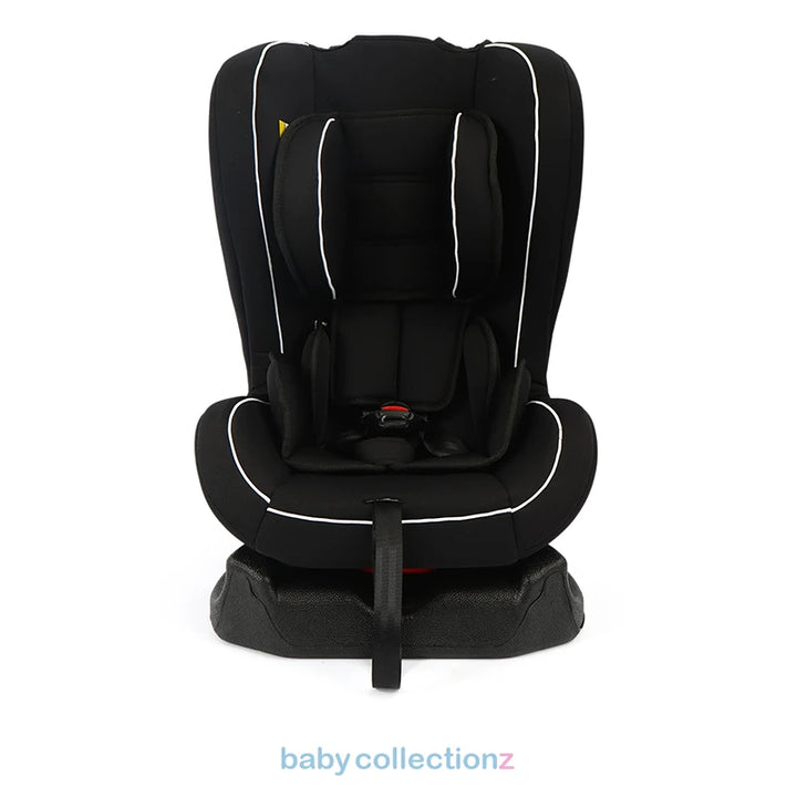 Premium Adjustable Kids Car Seat In Black